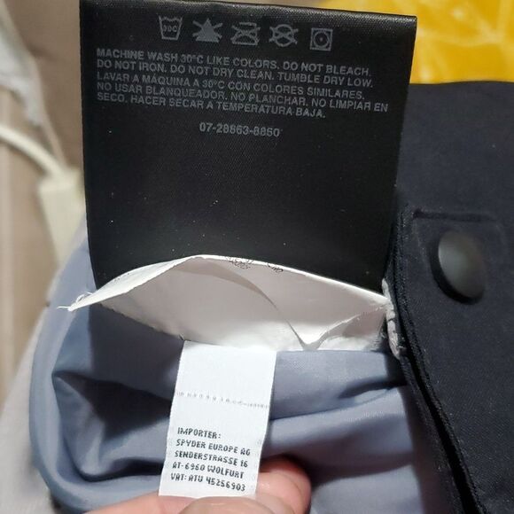 Spider XT 5,000 Ski Pants in Black Size 8 - Picture 15 of 16